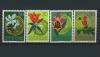 Почтовые марки. Лихтенштейн. 1970 г. № 521-524. Цветы. 1970г