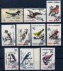 Почтовые марки. Румыния. 1993 г. № 4875-4884. Птицы. 1993г