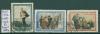 Почтовые марки СССР 1952 г Ленин № 1667-1669 Выпуск 1 1952г