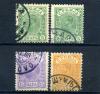 Почтовые марки. Сербия. 1896 г. № 44В, 46В, 47А. 1896г