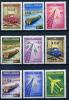 Почтовые марки. Парагвай. 1961 г. № 882-890. Транспорт 1961г