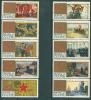Почтовые марки СССР 1967 г 50 героических лет № 3550-3559 1967г