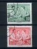 Почтовые марки. ГДР. 1955 г. № 450-451. 8-е марта. 1955г