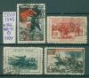 Почтовые марки СССР 1945 г Война № 966,969-971 1945г