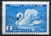 Почтовые марки. СССР. 1959. Фауна. Лебеди. № 2330. 1959г
