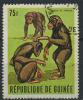 Почтовые марки. Гвинея. 1969 г. № 534. Обезьяны. 1969г