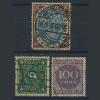 Почтовые марки. Германия. 1919, 1920, 1923 гг.