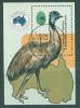 Почтовые марки Куба 1984 г Страус В1 № 85 Филателистическая выставка 1984г
