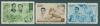Почтовые марки Куба 1967 г 10 лет Победы революции № 1277-1279 1967г