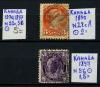 Почтовые марки. Канада. 1870, 1897 гг. № 28сА, 56. 1870,1897г