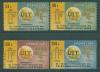 Почтовые марки Гвинея 1965 г UIT Всемирный союз электросвязи № 298-301 1965г