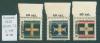 Почтовые марки Польша 1958 г Ордена и медали. № 1069-1071 1958г