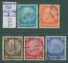 Почтовые марки Германия 1932 г Кайзер Гинденбург 1932г