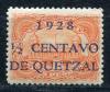 Почтовые марки. Гватемала. 1928. Обсерватория. Надпеч. № 217. 1928г