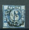 Почтовые марки. Бавария. 1862. № 10. 1862г