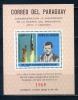 Почтовые марки. Парагвай. 1968г. Космос. Д. Кеннеди. Блок №110.(Mi: 17.00 Евро) 1968г