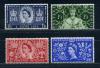 Почтовые марки. Англия. 1953г. Елизавета II. №274-277. 1953г