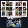 Почтовые марки. Сент-Винсент 1996 г. 30-летие "Star Trek". № 3379-3396, Бл.363. Комплект. 1996г