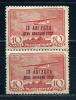 Почтовые марки. СССР. 1939г. День авиации. №686 х2. Сцепка. 1939г