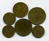 Монеты СССР 2,3,5 копеек 1955-1957 г 6 шт 1955-1957г