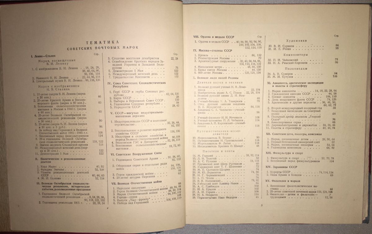 Советский альбом 1948 тематика